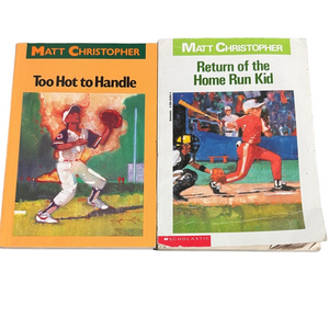 **Bundle** Matthew Christopher Too Hot to Handle & Return of the Home Run Kid